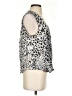 Generation Love 100% Silk Silver Sleeveless Silk Top Size S - photo 4