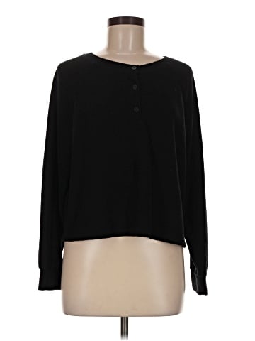 Victoria's Secret Long Sleeve Henley (view 1)