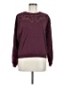 Ariat Hearts Burgundy Pullover Sweater Size M - photo 1