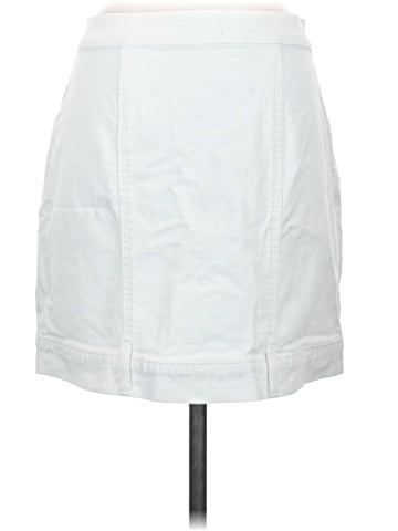 7 For All Mankind Denim Skirt (view 2)