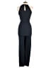 Gilli Solid Blue Jumpsuit Size L - photo 2