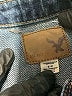 American Eagle Outfitters 100% Cotton Blue Denim Jacket Size S - photo 6