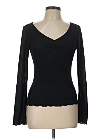 Wrapper Long Sleeve Top (view 1)