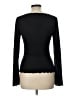 Wrapper Black Long Sleeve Top Size L - photo 2