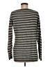 Merona Stripes Gray Pullover Sweater Size M - photo 2
