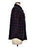Eden & Olivia Plaid Black 3/4 Sleeve Blouse Size M - photo 4