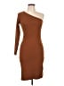 Old Navy Solid Brown Cocktail Dress Size L - photo 1