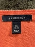 Lands' End Orange Pullover Sweater Size XL - photo 7