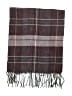 Betmar Plaid Burgundy Scarf One size - photo 2
