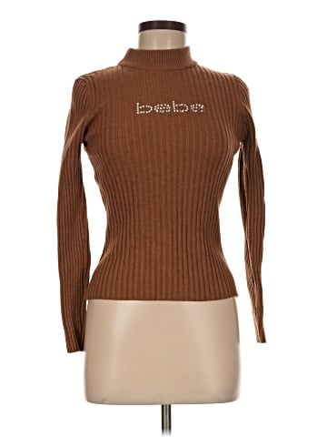 Bebe Turtleneck Sweater (view 1)