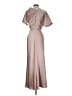 Amsale 100% Polyester Tan Silver Cocktail Dress Size 2 - photo 2