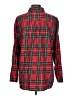 Old Navy 100% Cotton Plaid Red Long Sleeve Button-Down Shirt Size L - photo 2