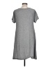 Old Navy Solid Gray Casual Dress Size L - photo 2