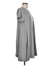 Old Navy Solid Gray Casual Dress Size L - photo 4
