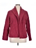 Eileen Fisher Tweed Burgundy Wool Blazer Size XL - photo 1