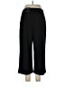 Versona Solid Black Dress Pants Size L - photo 2