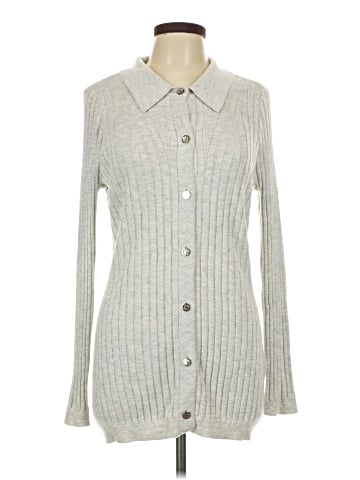 White House Black Market Long Sleeve Button-Down Shirt (view 1)