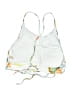 Cupshe 100% Polyester Tropical White Swimsuit Top Size S - photo 2