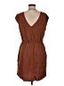 Universal Thread 100% Lyocell Solid Brown Casual Dress Size M - photo 2
