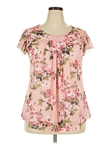 Assorted Brands Short Sleeve Blouse (view 1)