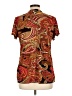 Notations 100% Polyester Brown Kimono Size L - photo 2