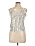 The Impeccable Pig Silver Sleeveless Top Size L - photo 1
