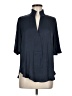 Motto 100% Polyester Blue 3/4 Sleeve Blouse Size 8 - photo 1