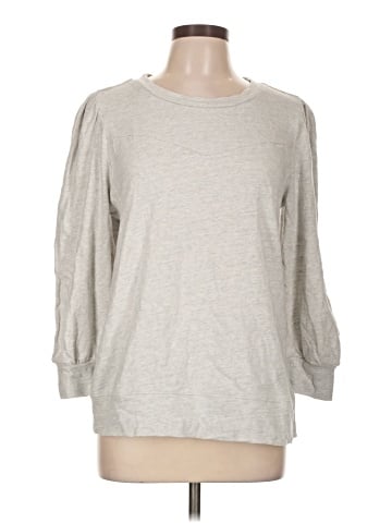 Ann Taylor LOFT 3/4 Sleeve T-Shirt (view 1)