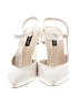 Nine West 100% Leather Ivory Heels Size 8 1/2 - photo 2