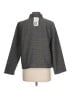 Eileen Fisher Chevron-herringbone Gray Jacket Size L - photo 2