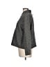 Eileen Fisher Chevron-herringbone Gray Jacket Size L - photo 5