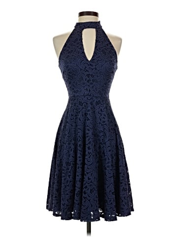 Aqua Cocktail Dress (view 1)