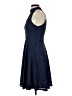 Aqua 100% Polyester Blue Cocktail Dress Size S - photo 5