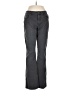 CAbi Chevron-herringbone Gray Jeans Size 8 - photo 1