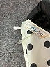Freebird 100% Polyester Polka Dots Ivory White Cocktail Dress Size L - photo 7