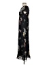 Karin Stevens 100% Polyester Floral Black Casual Dress Size 8 - photo 5