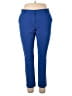 Ann Taylor Solid Blue Casual Pants Size 12 (tall) - photo 1