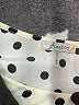 Freebird 100% Polyester Polka Dots Ivory Cocktail Dress Size M - photo 7
