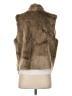 Express Brown Faux Fur Vest Size 0 - photo 2