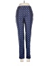 J.Crew 100% Silk Argyle Blue Active Pants Size 00 - photo 1