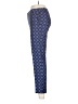 J.Crew 100% Silk Argyle Blue Active Pants Size 00 - photo 5