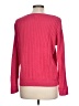 Talbots 100% Pima Cotton Pink Pullover Sweater Size L - photo 2