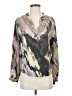 Amour Vert Gray 3/4 Sleeve Blouse Size S - photo 1