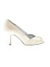 Something Bleu Ivory Heels Size 6 1/2 - photo 1