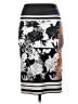 Clover Canyon Graphic Black Casual Skirt Size XS - photo 1