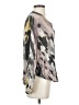 Amour Vert Gray 3/4 Sleeve Blouse Size S - photo 4