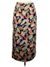 Talbots 100% Cotton Tropical Orange Casual Skirt Size 8 Petite - photo 1