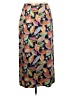 Talbots 100% Cotton Tropical Orange Casual Skirt Size 8 Petite - photo 2