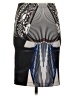 Clover Canyon Graphic Black Casual Skirt Size XS - photo 1