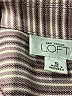 Ann Taylor LOFT Stripes Purple Blazer Size 10 - photo 6